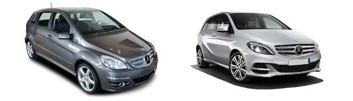 Roof Racks Mercedes B-Class vehicle pic